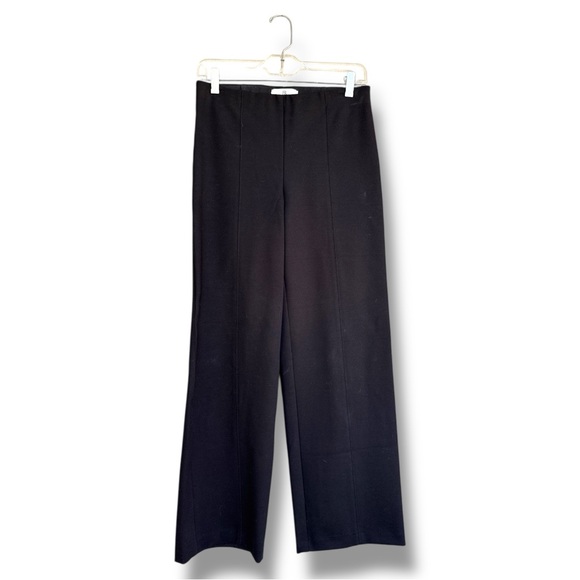 Banana Republic Pants - Banana Republic Black Ponte Pull-On Wide Leg Pants Size Small